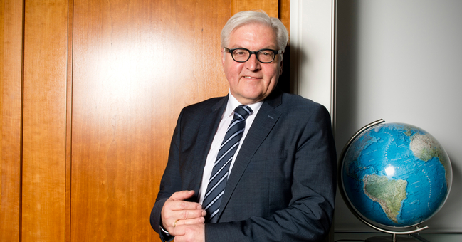 Bundesaußenminister Frank-Walter Steinmeier